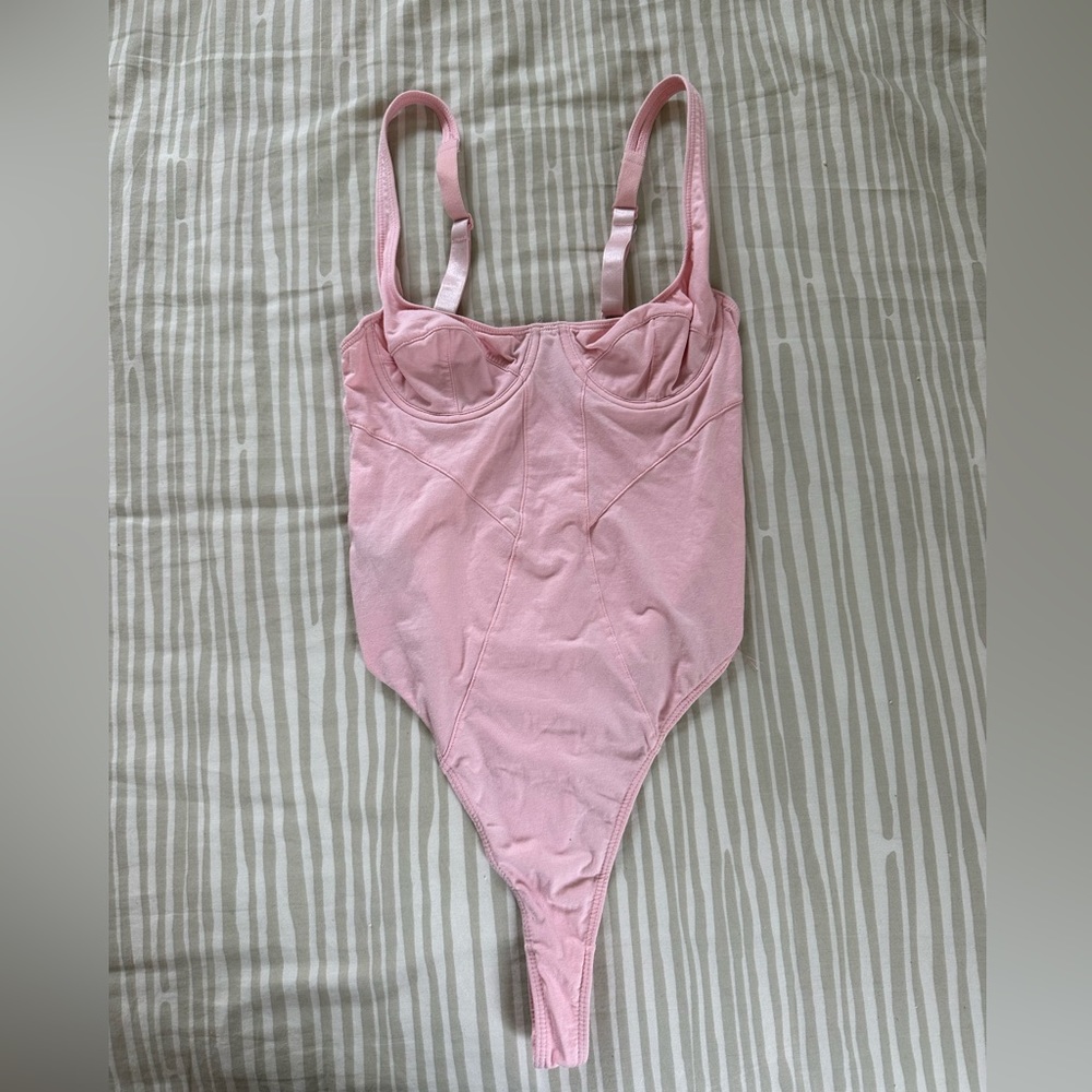 urban outfitters pink bodysuit